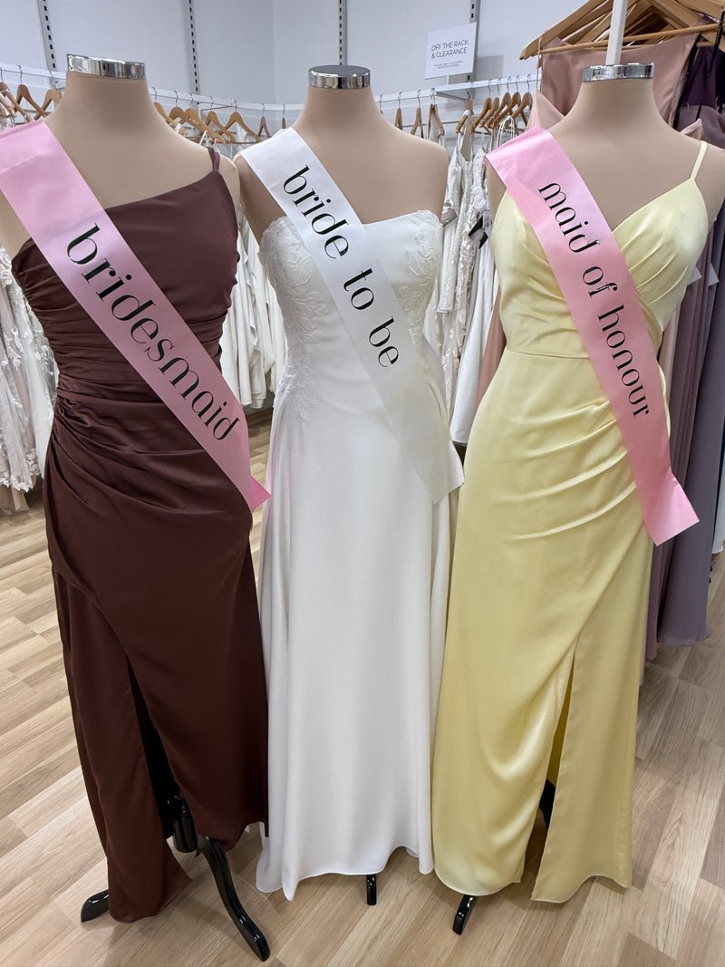 Bride Sash - Giftware - Honey Fawn