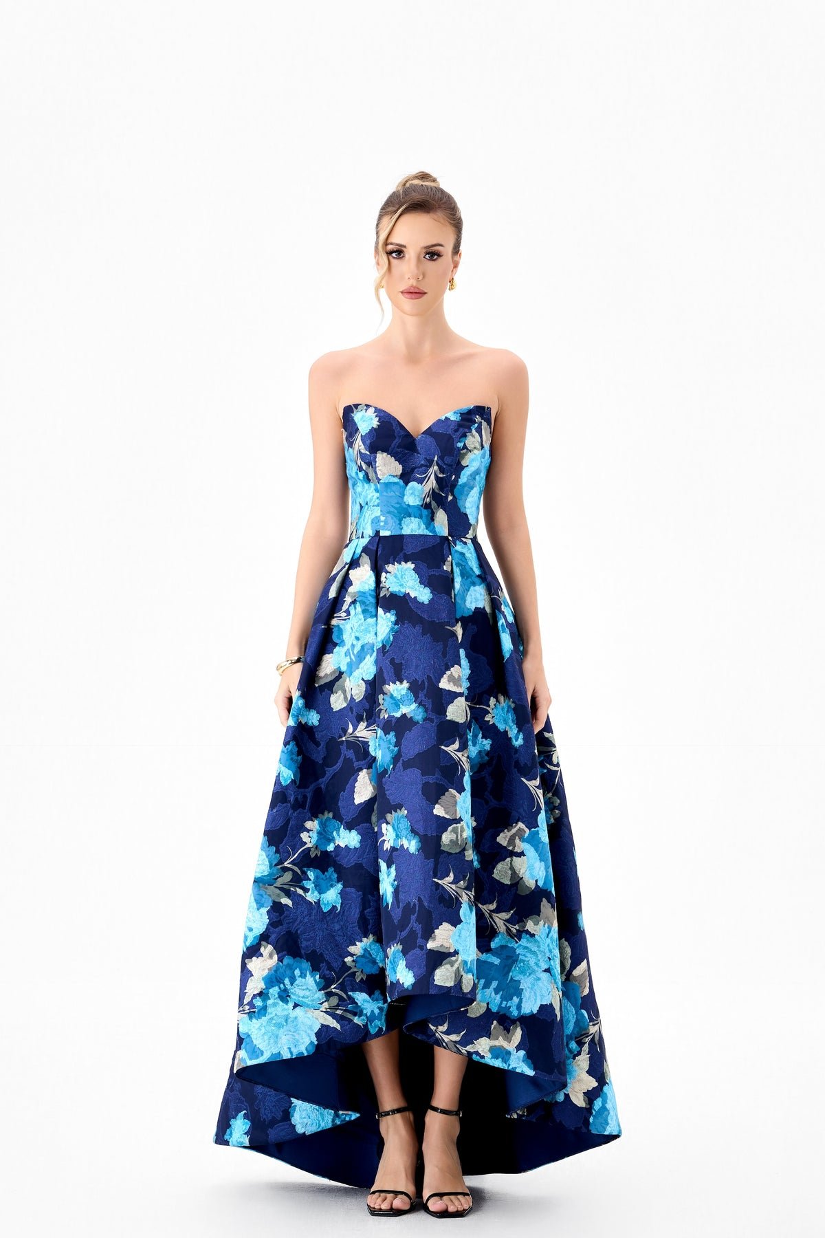 Tanica Strapless Hi-Lo Gown - Dress - Bariano
