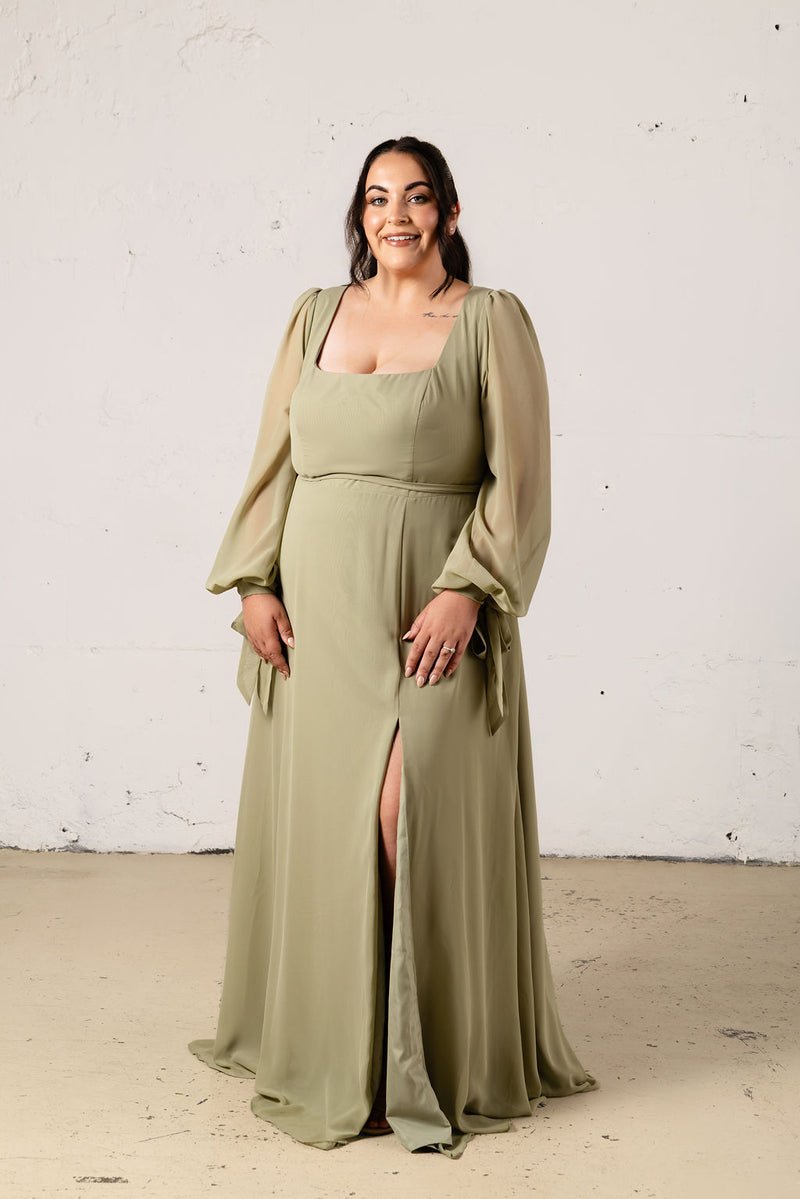 Celine Chiffon Dress - Dress - JOUNE