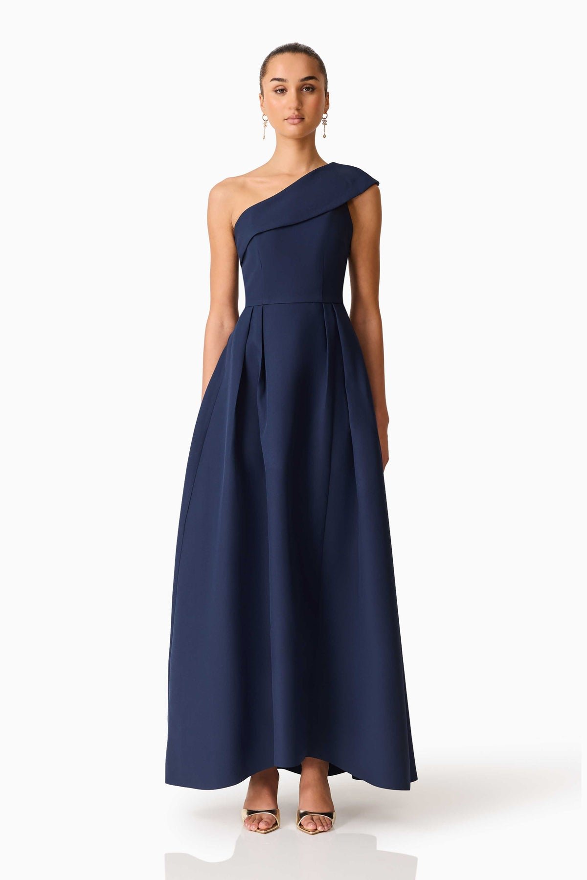 Saphine One-Shoulder Gown - Dress - Elliatt