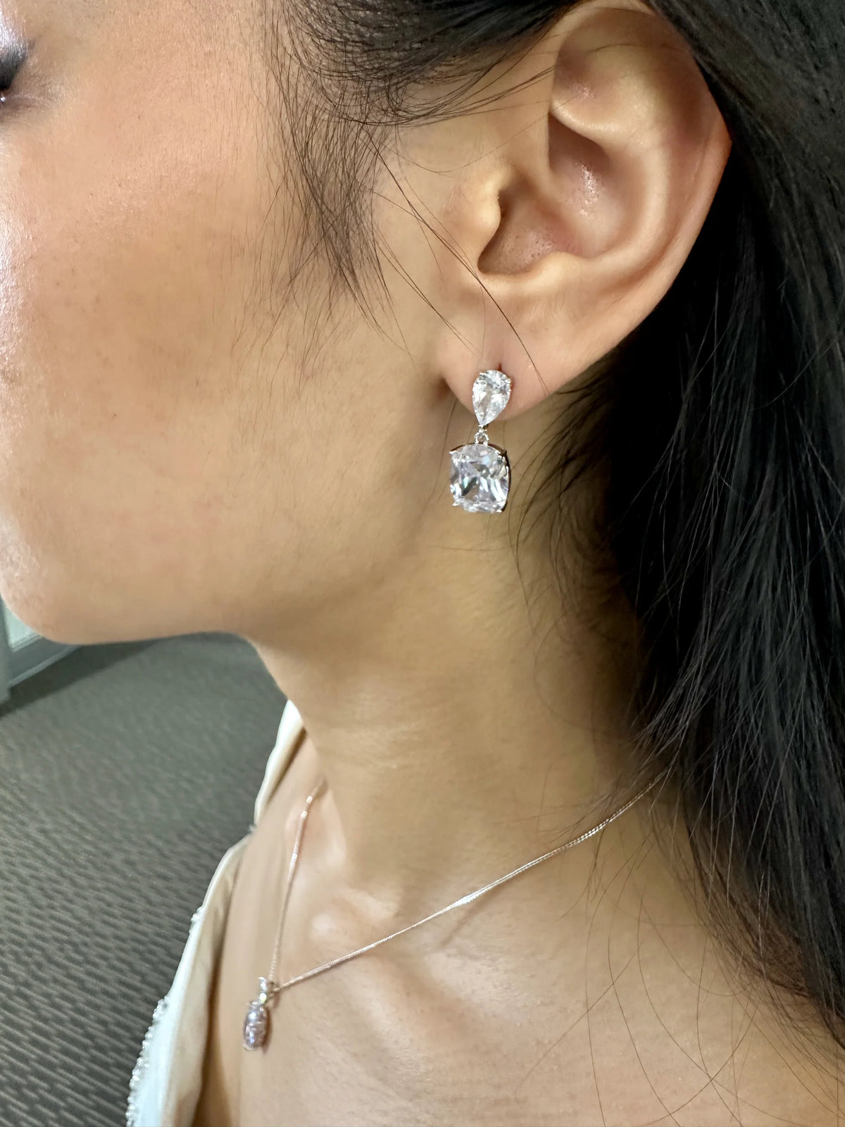 Cordelia Necklace and Earring Set - Jewellery - Windsor Bridal Jewellery