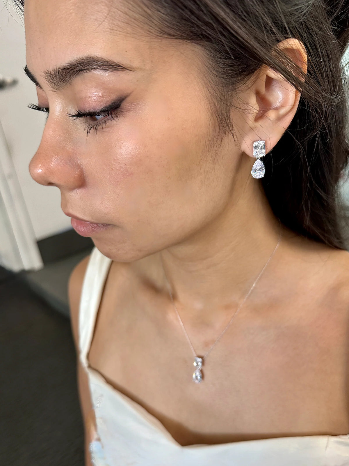 Ada Earring and Necklace Set - Jewellery - Windsor Bridal Jewellery