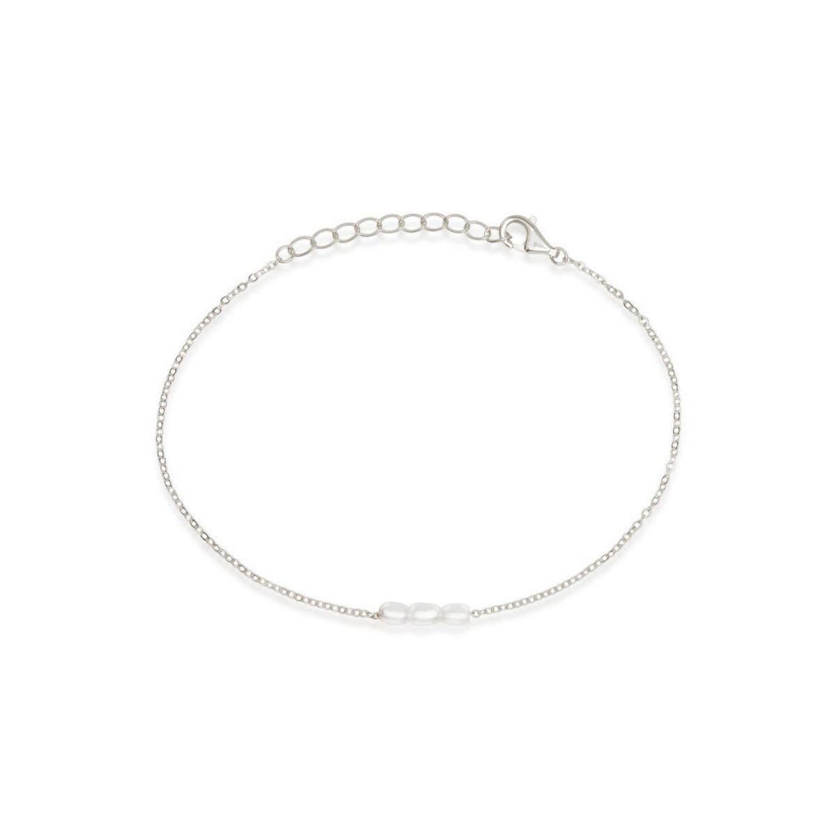 Mini Pearl Bracelet - Silver - Jewellery - Saint Valentine