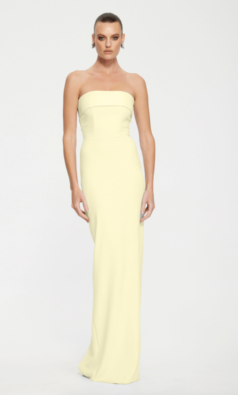 Monroe Gown Lemon - Dress - Effie Kats