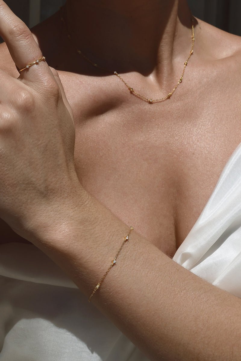 Starlight Bracelet - Gold - Jewellery - Saint Valentine