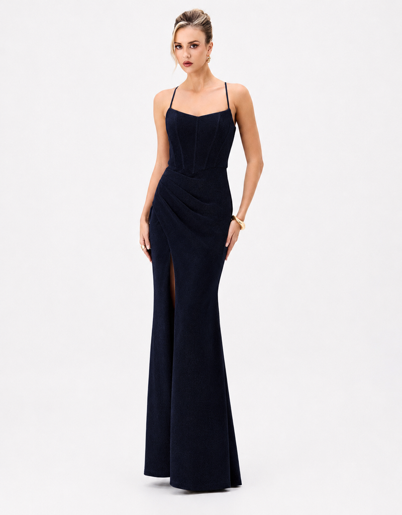 Trish Strappy Corset Maxi - Dress - Bariano