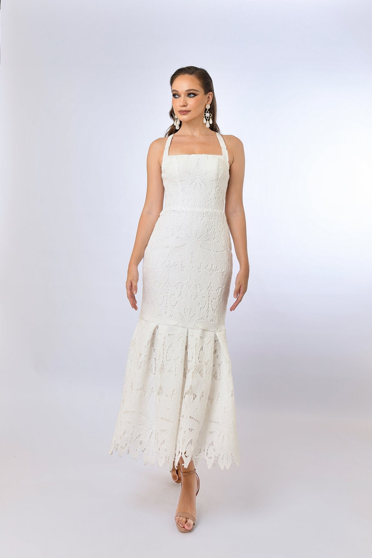 Fawn Lace Maxi - Dress - Bariano