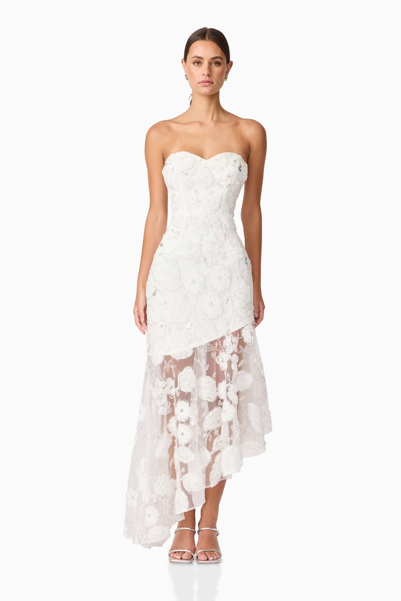 Carol Gown White - Dress - Elliatt