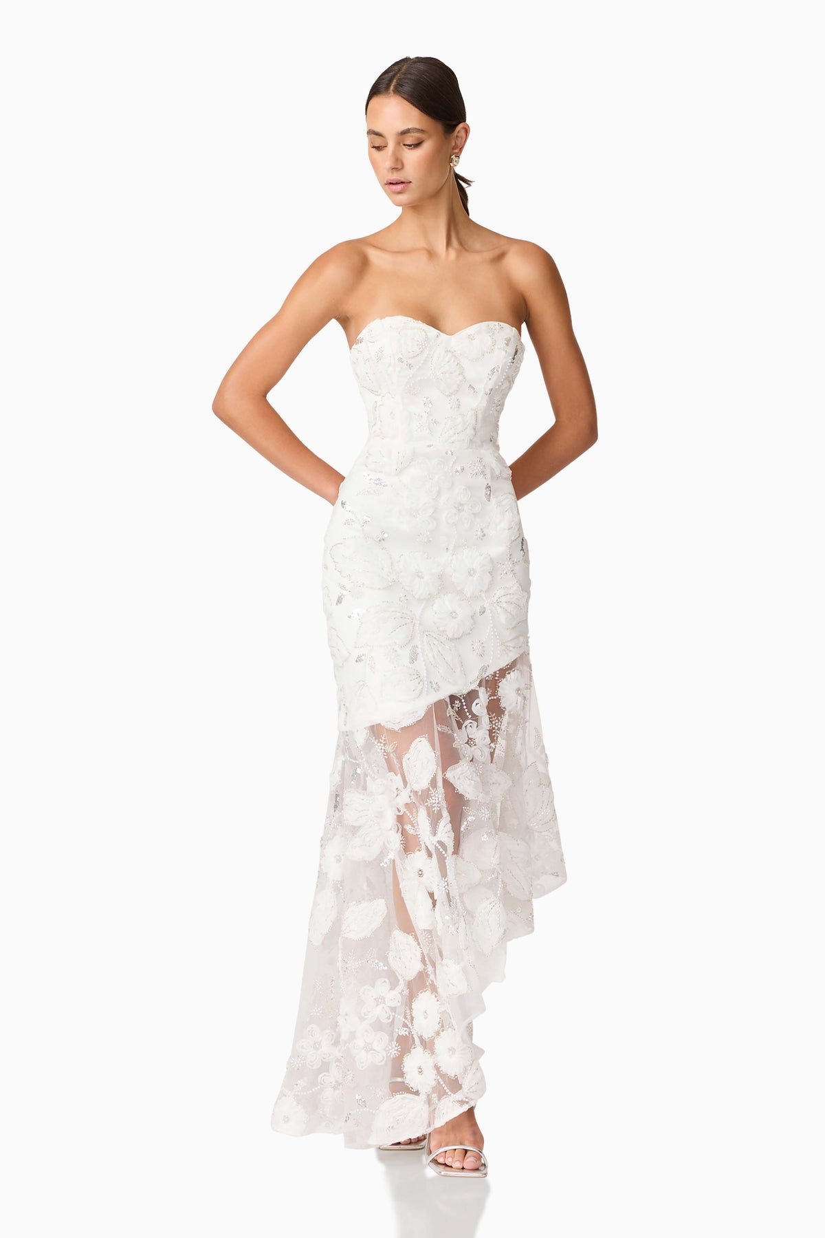 Carol Gown White - Dress - Elliatt