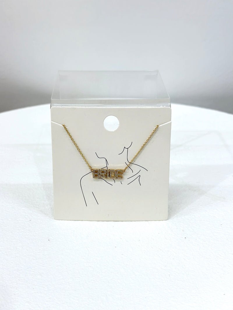 Bride Necklace - Gold - Giftware - Honey Fawn