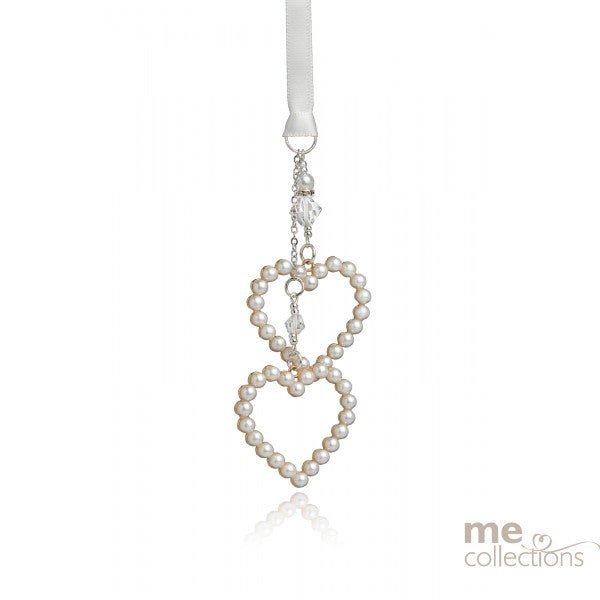 Double Pearl Hearts Keepsake - Giftware - ME Collections