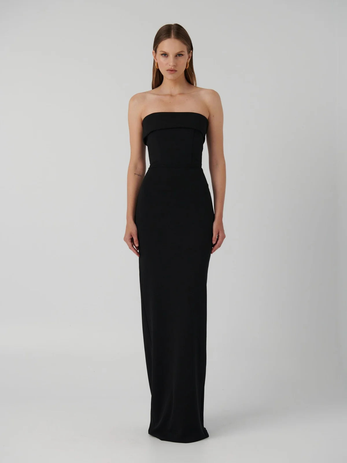 Monroe Gown Black - Dress - Effie Kats