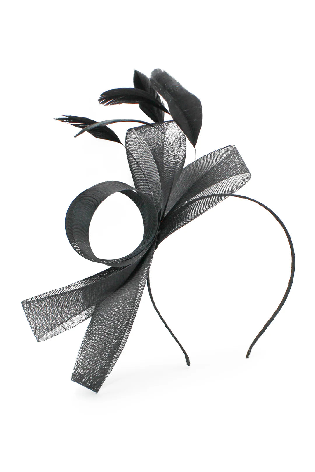 Nyla Fascinator Black - Accessory - Morgan and Taylor