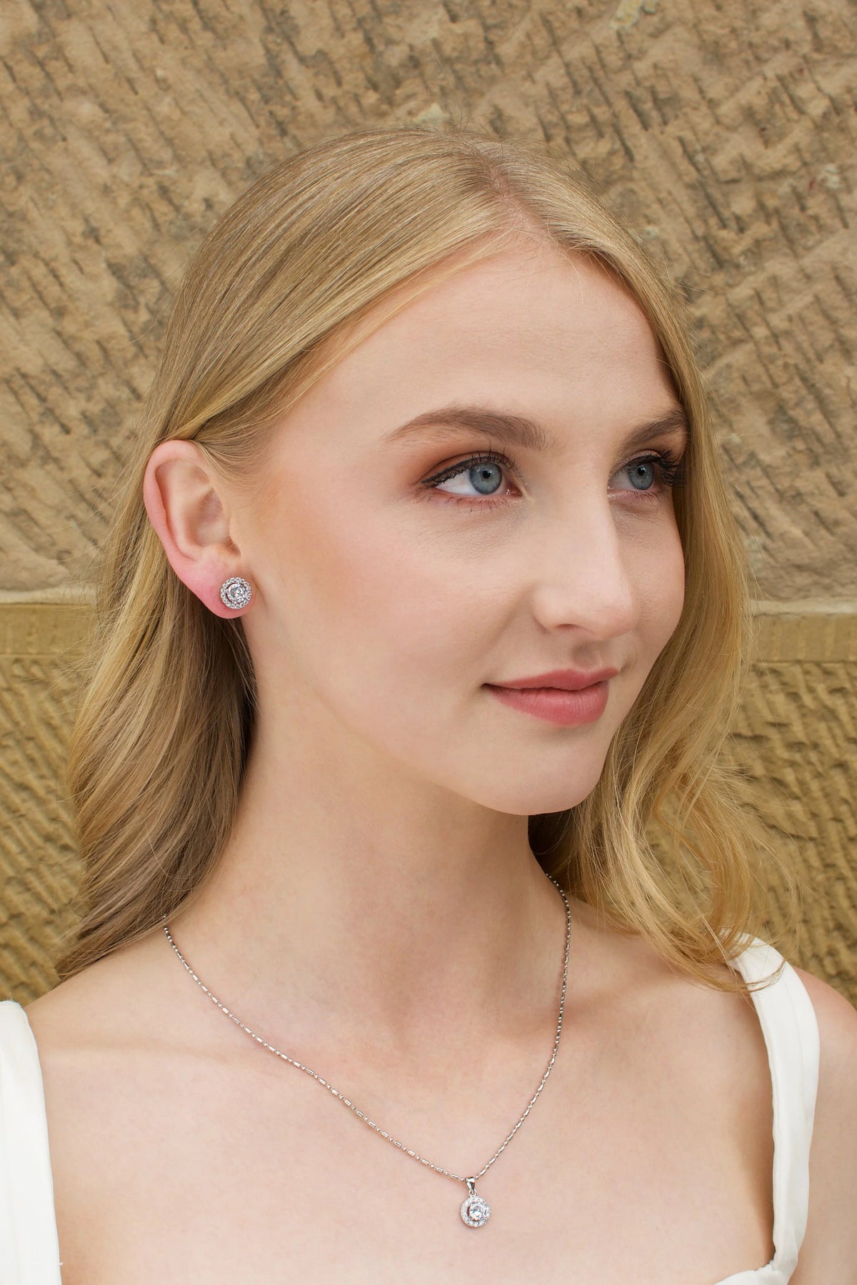 Jessica Necklace & Earring Set - Jewellery - Windsor Bridal Jewellery