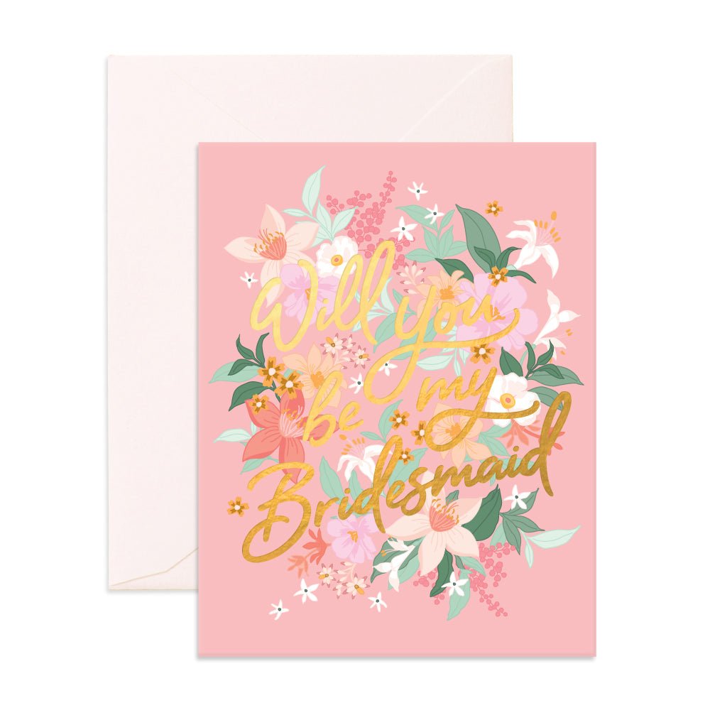 Will You Be My Bridesmaid Bohemia Card - Giftware - Fox and Fallow